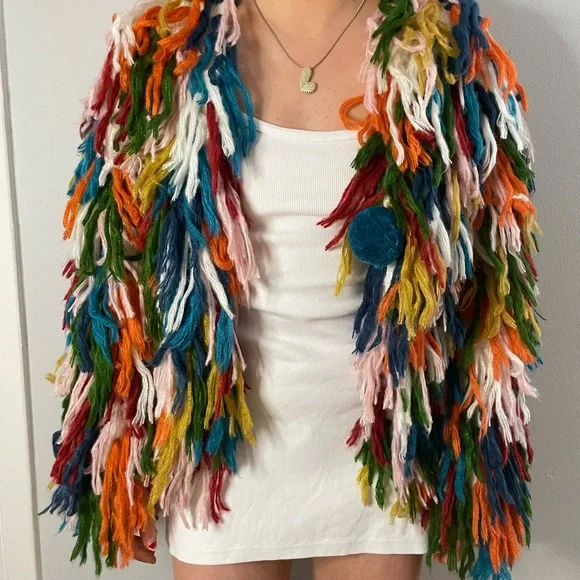 Andi Bagus Cray-McCray Plush Shag Jacket